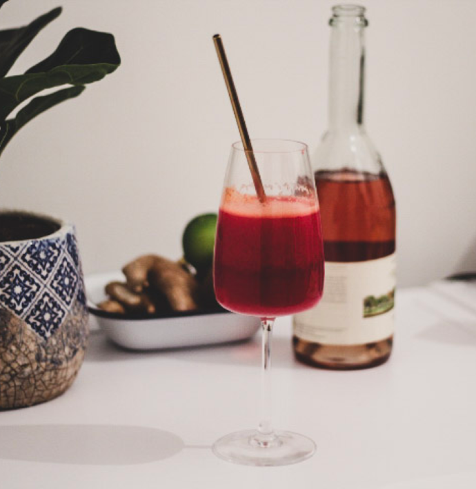 Alkoholfreier Cocktail mit Jörg Geiger.