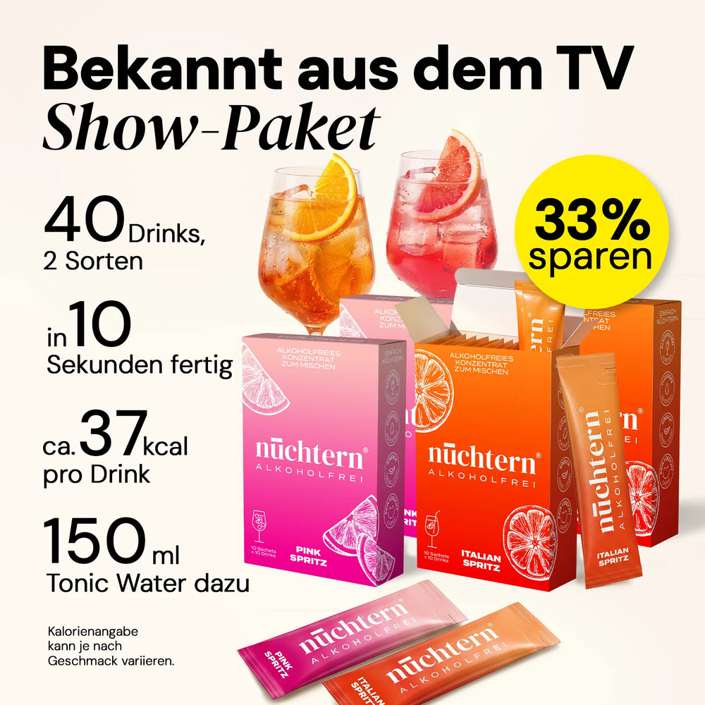 4er Bundle mit Pink Spritz und Italian Spritz