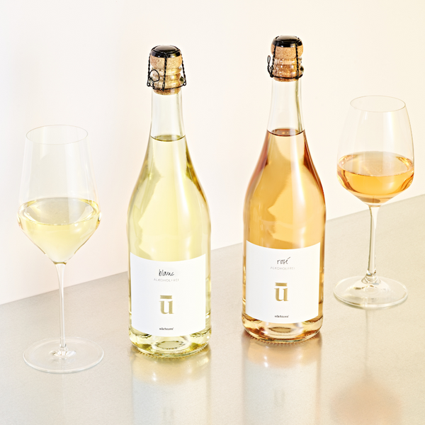 Kennenlernpaket: nüchtern Sparkling Blanc & Rosé alkoholfrei 750 ml (2er-Paket)