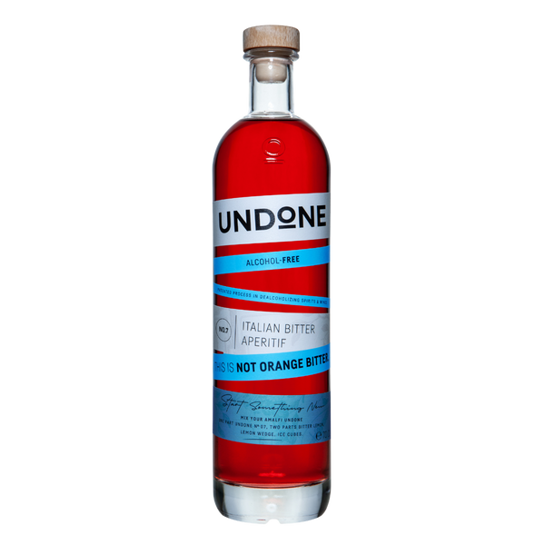 Undone NO.7 Italian Bitter Type Orange Bitter Alternative Alkoholfrei 700 ml