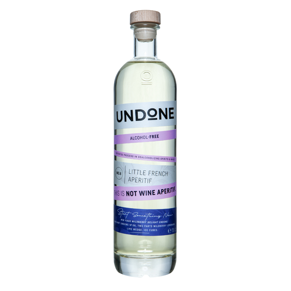 Undone NO.8 Not Wine Aperitif weiße Wermut Alternative Alkoholfrei 700 ml