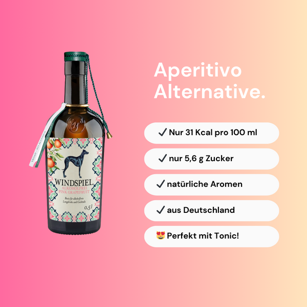 Windspiel Alkoholfrei Pink Grapefruit 500 ml