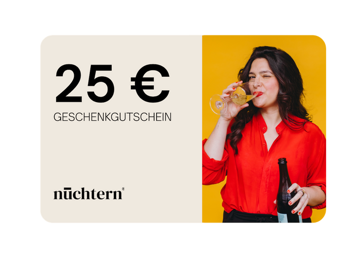 nüchtern Geschenkgutschein sofort per Mail