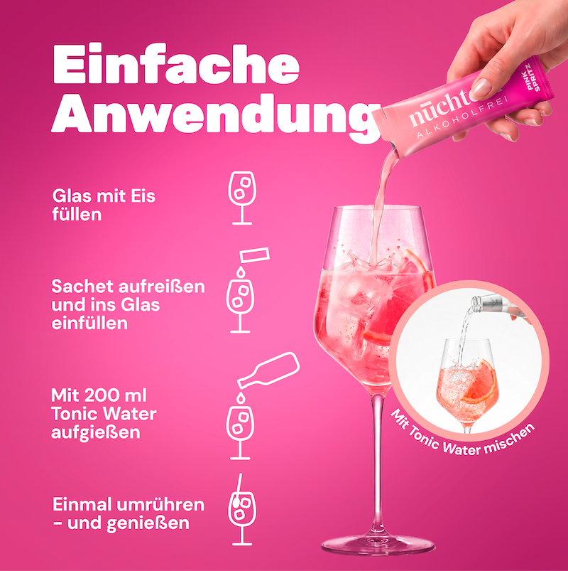 nüchtern Pink Spritz Alkoholfrei – 10 Drinks für deinen Aperitivo