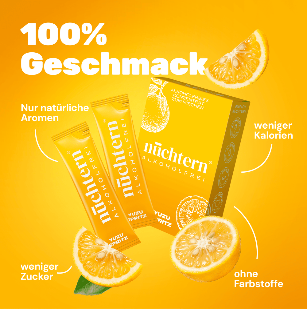 nüchtern Yuzu Spritz Alkoholfrei – 10 Drinks für deinen Aperitivo