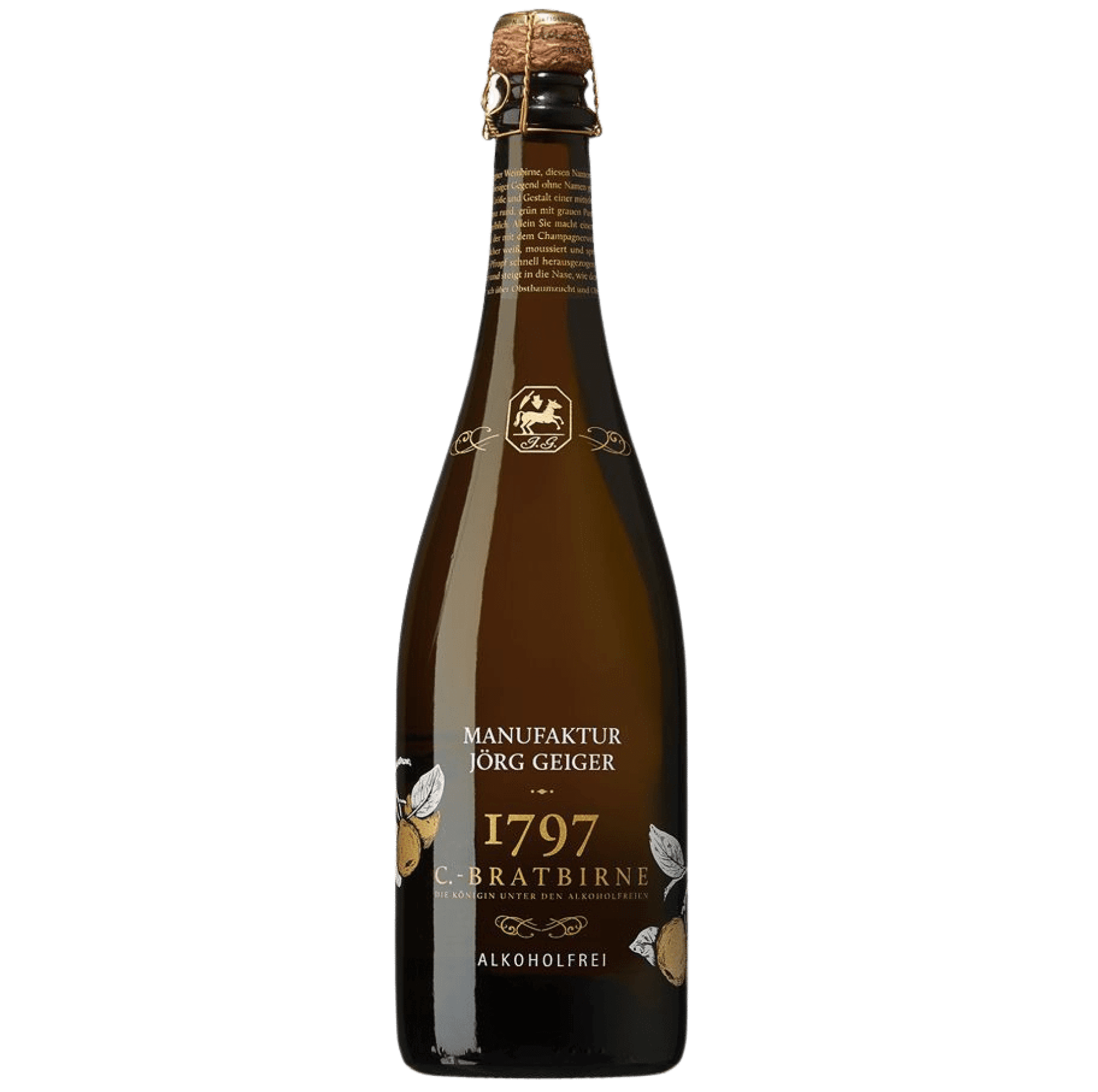 Manufaktur Jörg Geiger Champagner Bratbirne alkoholfrei 750 ml