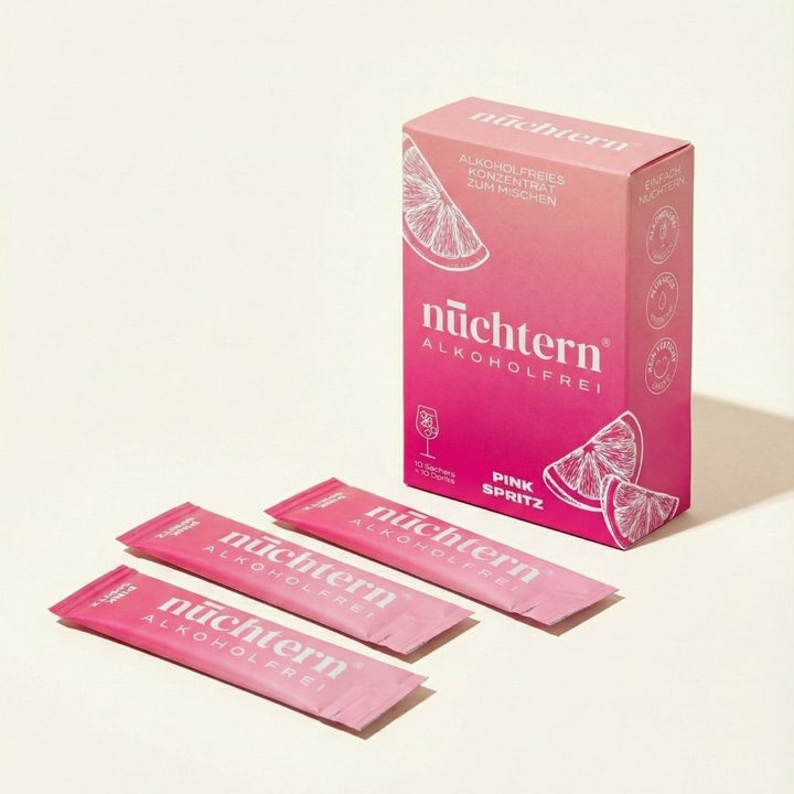 nüchtern Pink Spritz Alkoholfrei 10 x 12 ml
