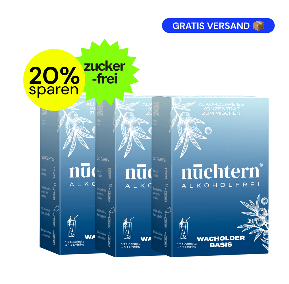 nüchtern Wacholder Basis Alkoholfrei – 30 alkoholfreie Drinks