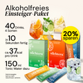 nüchtern Signature Paket Alkoholfrei – 40 Drinks (Wacholder Basis, Italian, Hugo, und Yuzu Spritz)