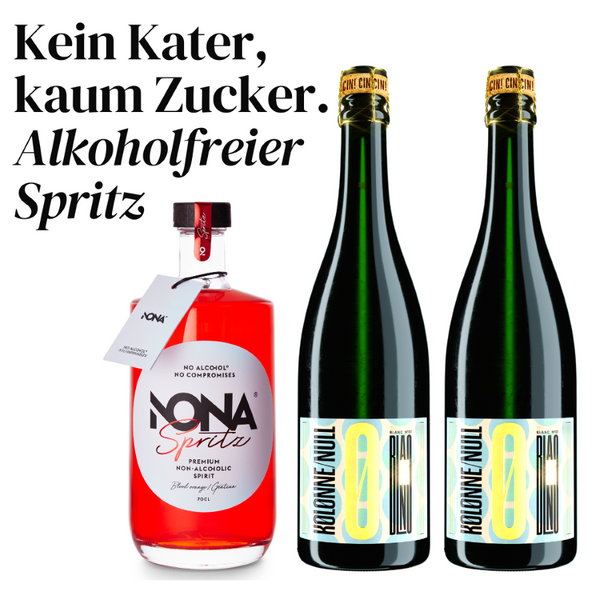 0 % Bundle: Alkoholfreier Spritz mit kaum Zucker 😻