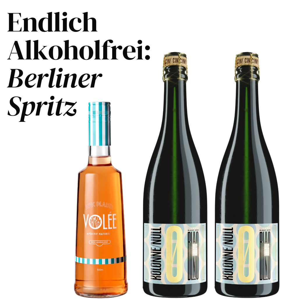 0 % Bundle: Berliner Spritz mit Volée & Kolonne Null