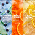 nüchtern Einsteiger Paket Alkoholfrei - 30 Drinks (Wacholder Basis, Italian und Yuzu Spritz)