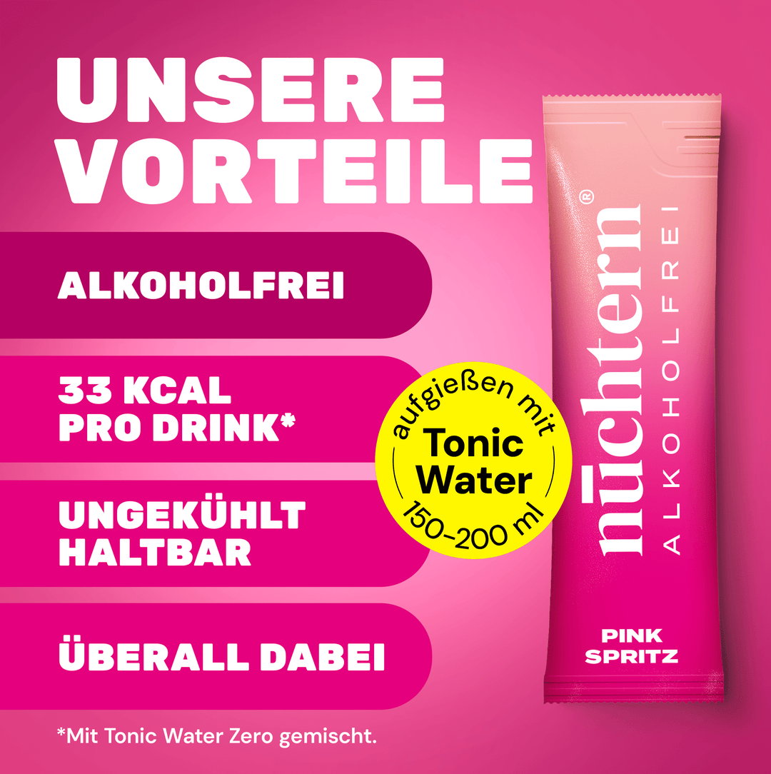 nüchtern Pink Spritz Alkoholfrei – 10 Drinks für deinen Aperitivo