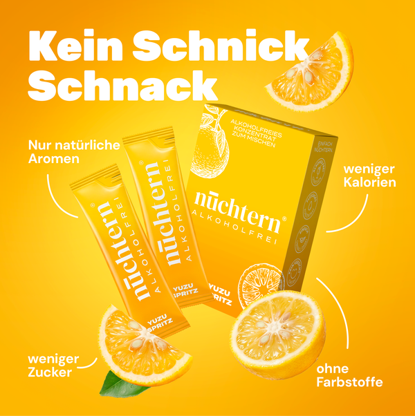 nüchtern Yuzu Spritz Alkoholfrei – 10 Drinks für deinen Aperitivo