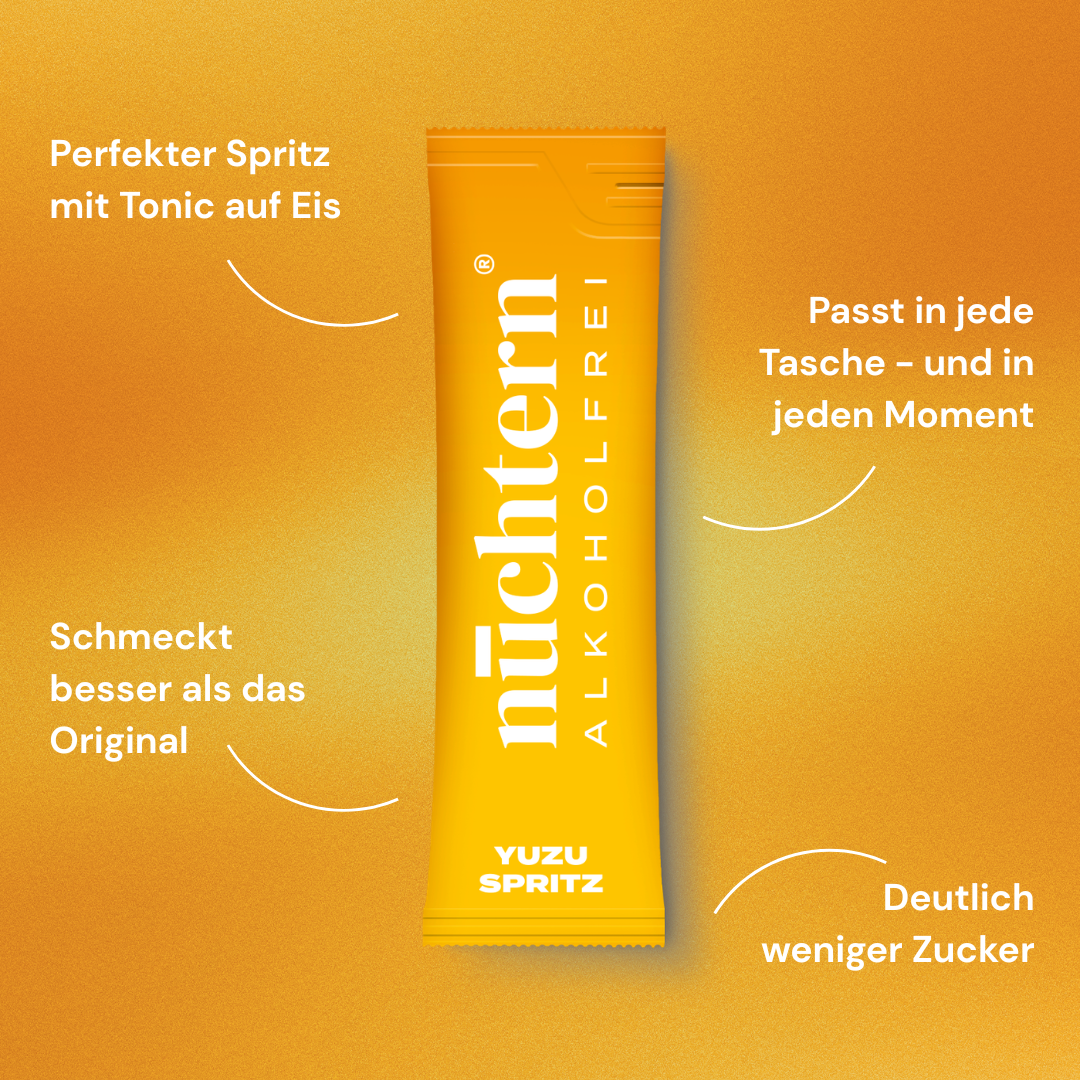nüchtern Spritz Probierpaket Alkoholfrei – 30 Drinks (Italian + Pink + Yuzu Spritz)