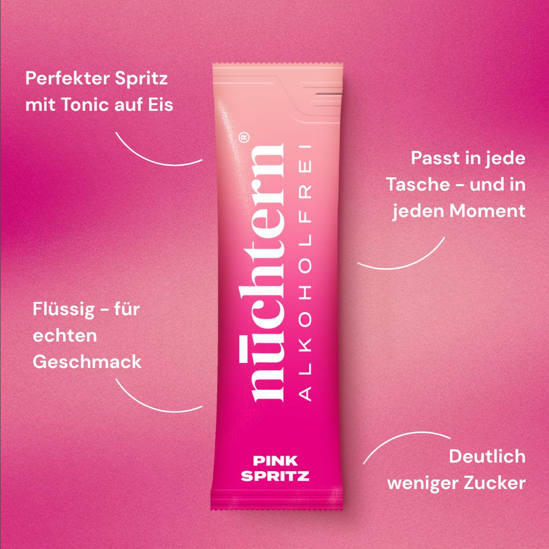 nüchtern Pink Spritz Alkoholfrei 10 x 12 ml