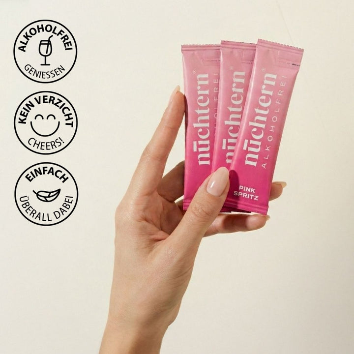 nüchtern Pink Spritz Alkoholfrei 10 x 12 ml