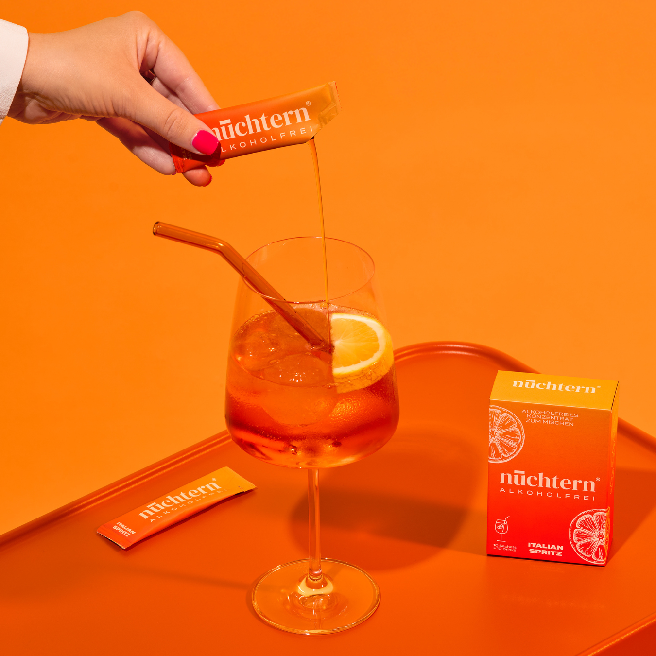 nüchtern Italian Spritz Alkoholfrei 10 x 12 ml