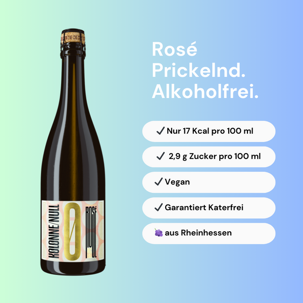 KOLONNE NULL ROSÉ PRICKELND 2020 Alkoholfrei