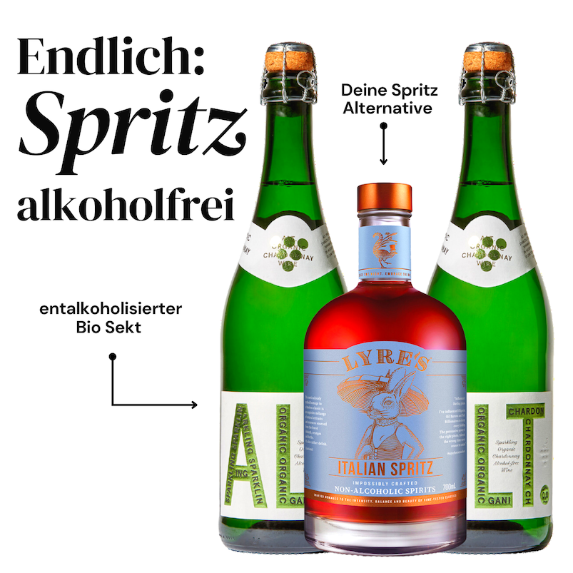 0 % Bundle: Alkoholfreier Spritz mit Alternative zu Aperol und ALT Sparkling Sekt