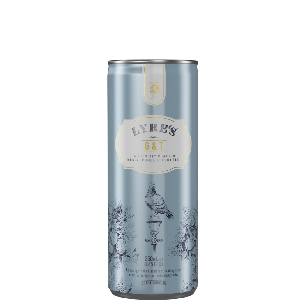 Lyre's G&T Premix alkoholfrei 250 ml Dosen