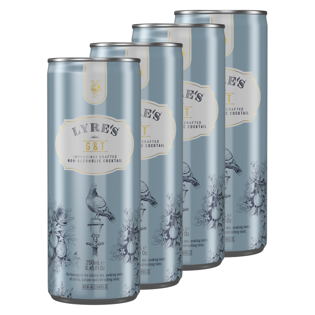 Lyre's G&T Premix alkoholfrei 250 ml Dosen