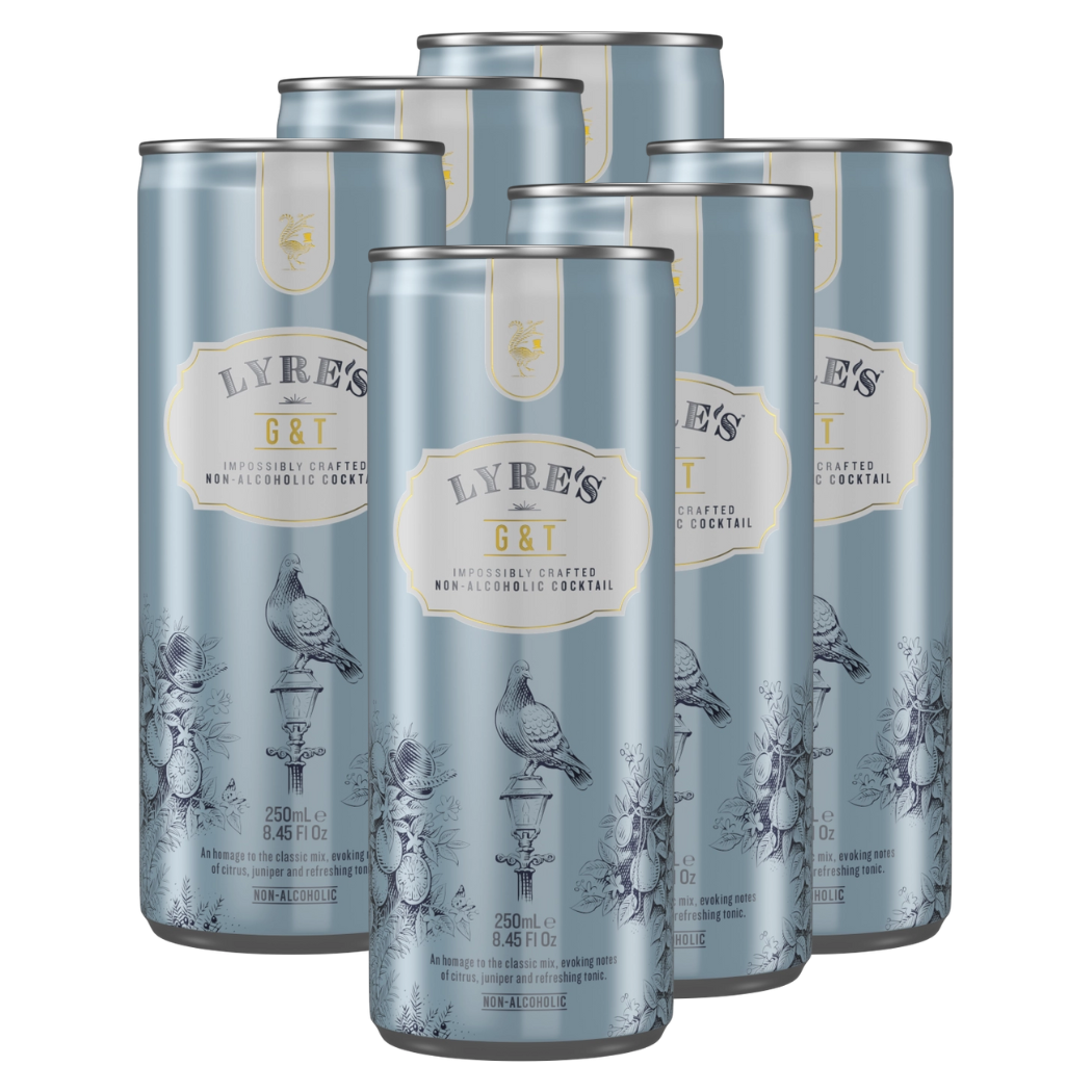 Lyre's G&T Premix alkoholfrei 250 ml Dosen