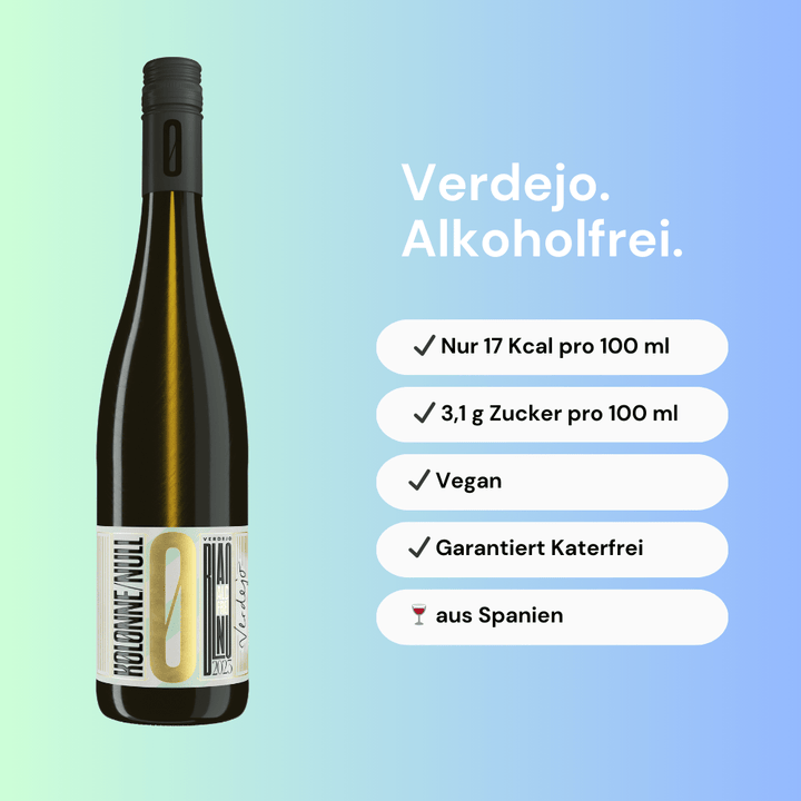 KOLONNE NULL Verdejo 2023 Alkoholfrei 750 ml