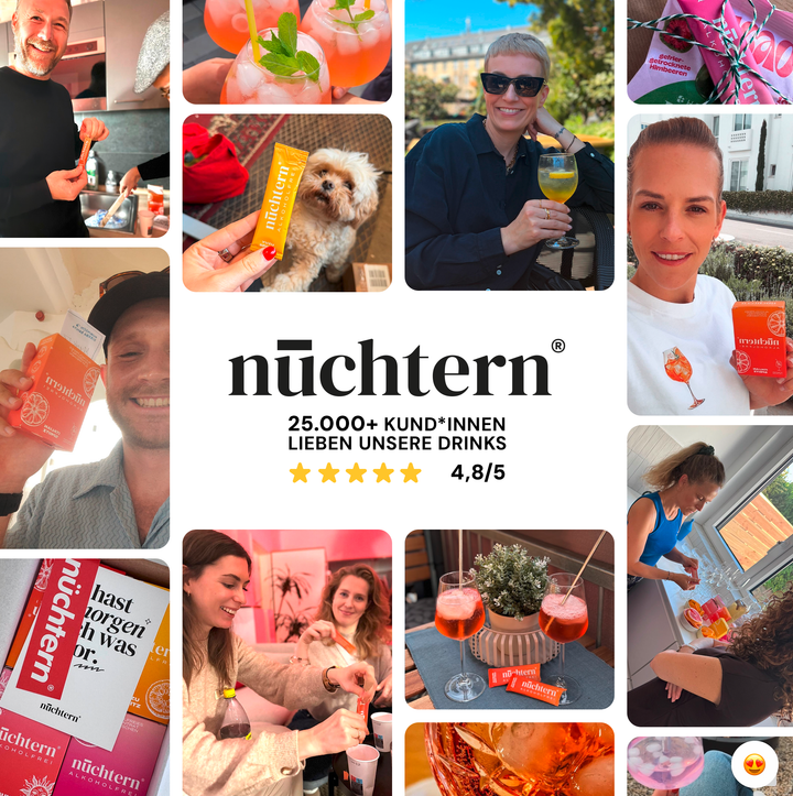 nüchtern Pink Spritz Alkoholfrei – 3er‑Paket (30 Drinks für deinen Aperitivo)