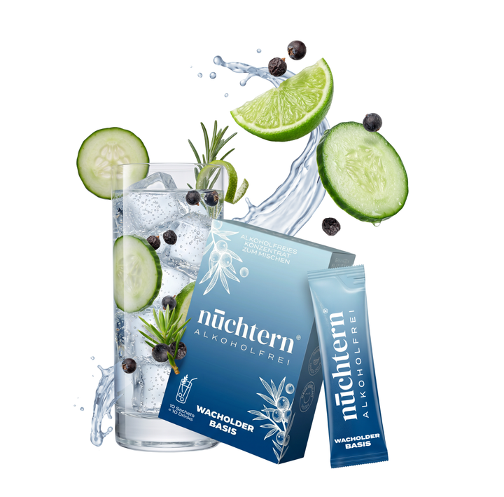 nüchtern Wacholder Basis Alkoholfrei – 10 alkoholfreie Drinks