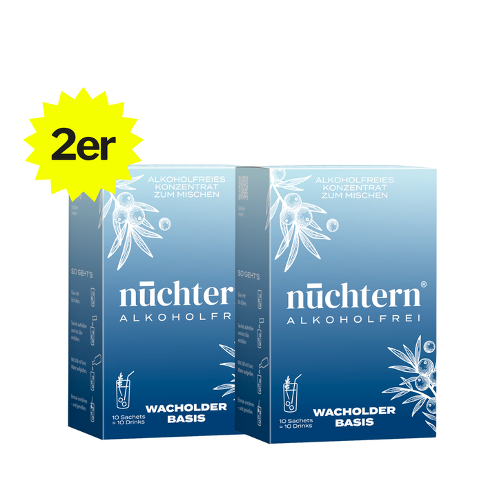 nüchtern Wacholder Basis Alkoholfrei – 20 alkoholfreie Drinks