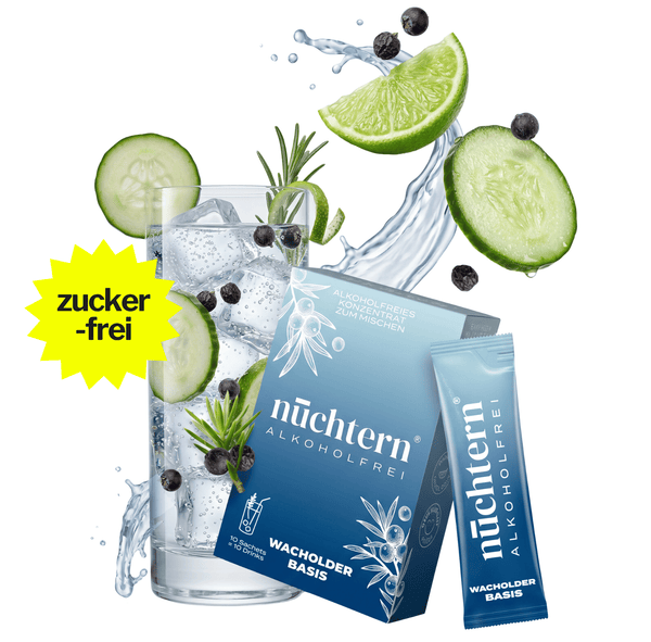 nüchtern Wacholder Basis Alkoholfrei – 10 alkoholfreie Drinks