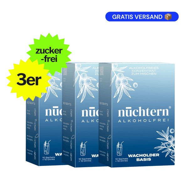 nüchtern Wacholder Basis Alkoholfrei – 30 alkoholfreie Drinks