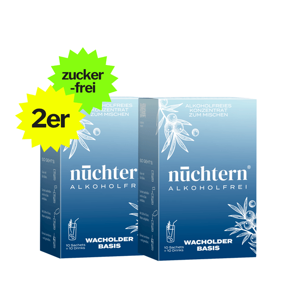 nüchtern Wacholder Basis Alkoholfrei – 20 alkoholfreie Drinks