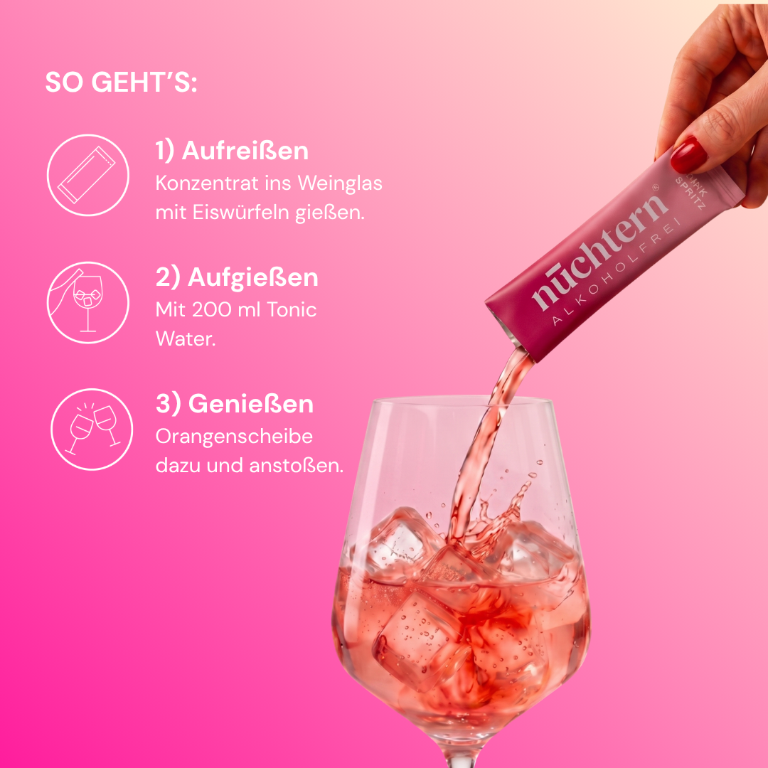 nüchtern Pink Spritz Alkoholfrei – 10 Drinks für deinen Aperitivo