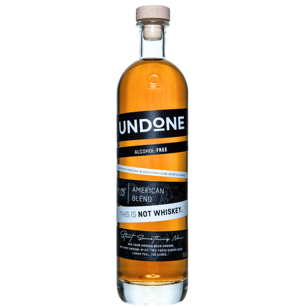  Undone NO. 3 American Malt Type Whiskey Alternative Alkoholfrei 700 ml