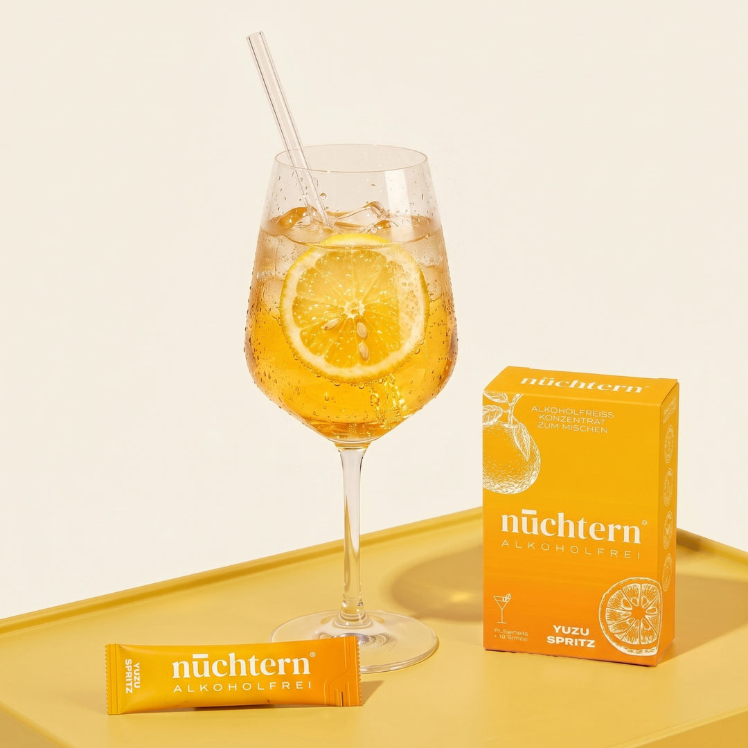 nüchtern Yuzu Spritz Alkoholfrei – 10 Drinks für deinen Aperitivo