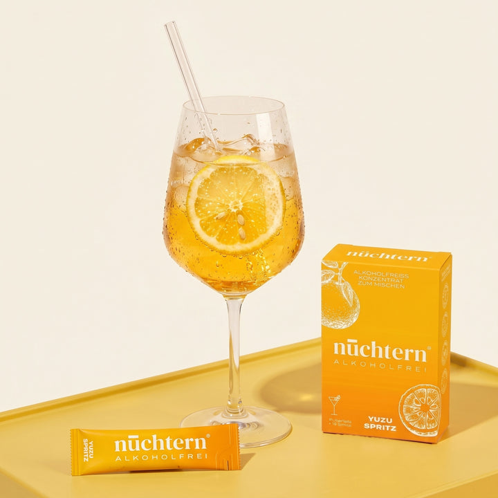 nüchtern Yuzu Spritz Alkoholfrei – 10 Drinks für deinen Aperitivo