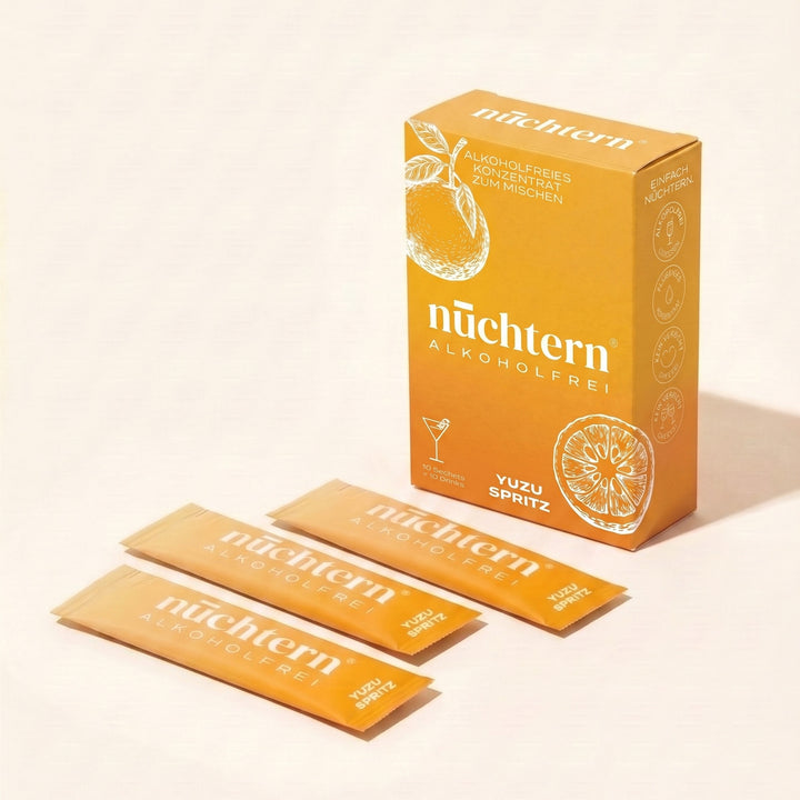 nüchtern Yuzu Spritz Alkoholfrei – 2er‑Paket (20 Drinks für deinen Aperitivo)