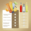 Vergleich: nüchtern Sachets gegenüber Aperitif-Flaschen, günstiger pro Portion, kalorienarm, keine Reste, schnell zubereitet