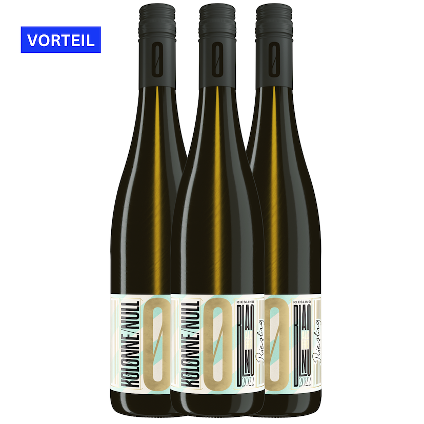 KOLONNE NULL Riesling 2022 Alkoholfreier Weißwein 750ml