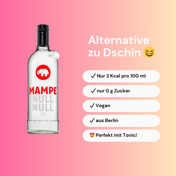 Mampe Null Null Alkoholfreier Gin 700 ml