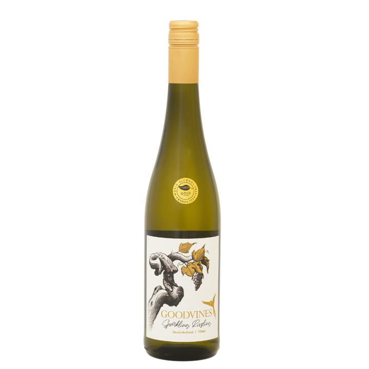 Goodvines Prickelnder Riesling Weißwein alkoholfrei 750 ml