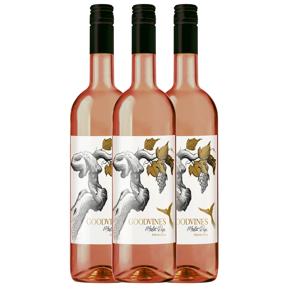 Goodvines Merlot Rosé alkoholfrei 750 ml