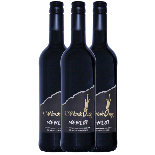 Weinkönig Merlot Nr. 405 Rotwein Alkoholfrei 750 ml