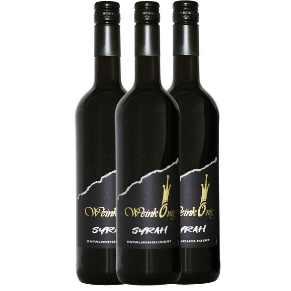 Weinkönig Syrah Nr. 450 Rotwein Alkoholfrei 750 ml