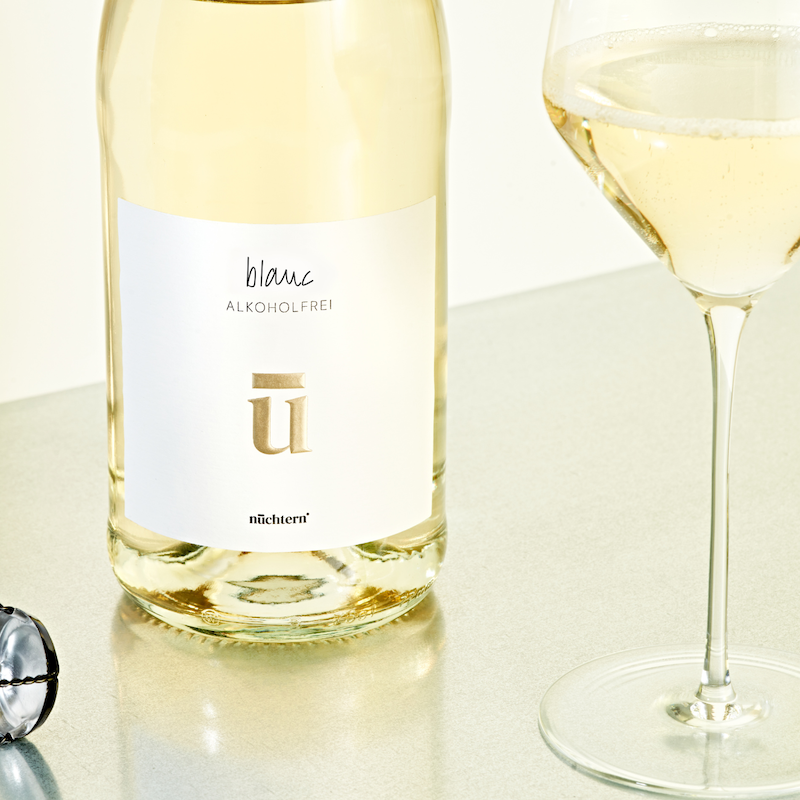 nüchtern Sparkling Blanc alkoholfrei 750 ml