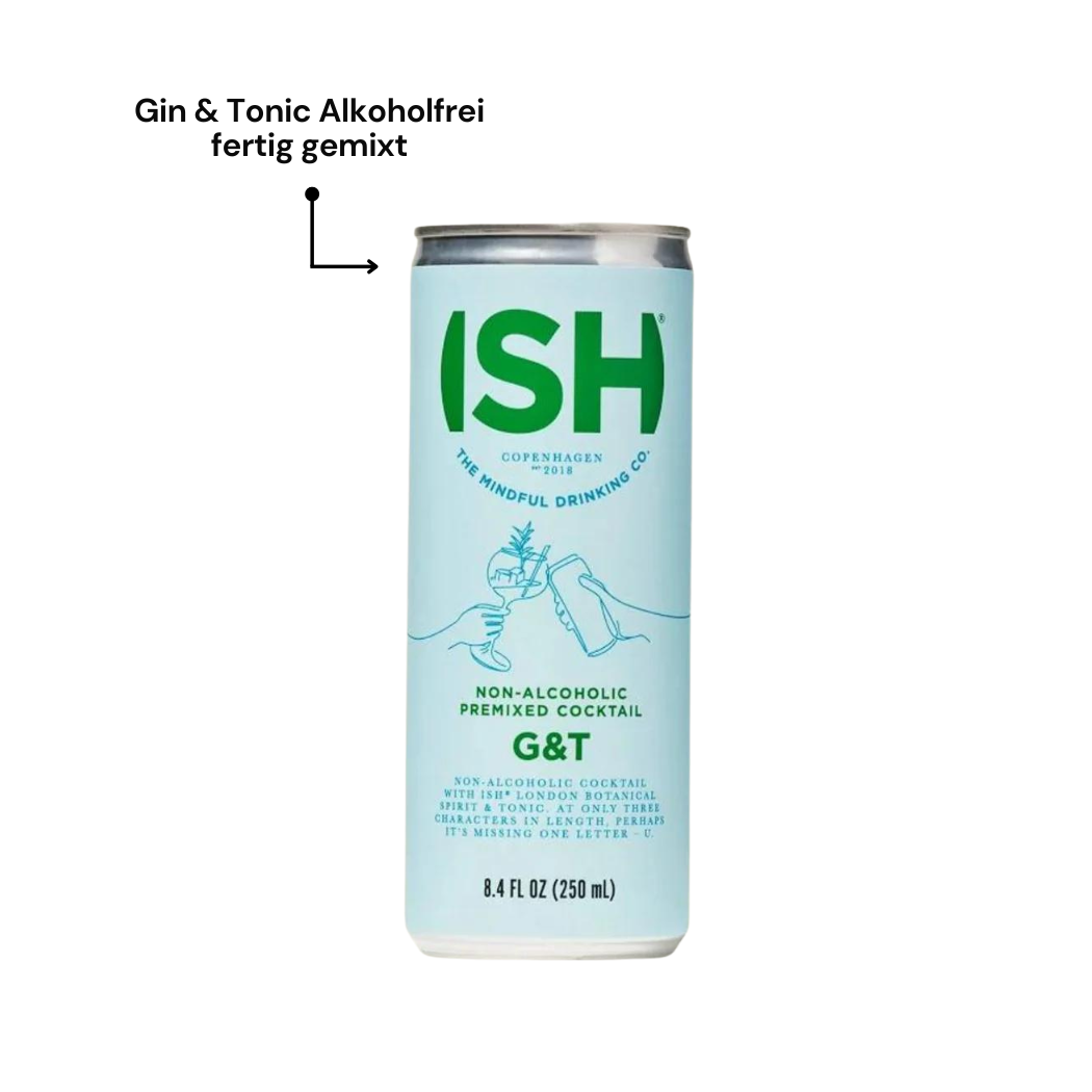 ISH Spirits GinISH & Tonic 250ml alkoholfrei