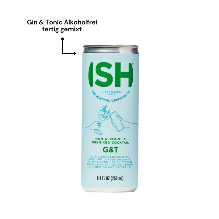 ISH Spirits GinISH & Tonic 250ml alkoholfrei