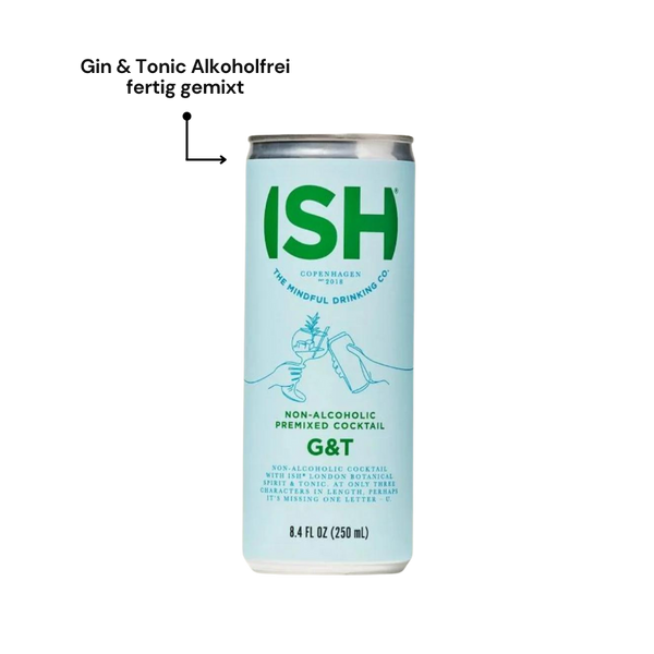 ISH Spirits GinISH & Tonic 250ml alkoholfrei